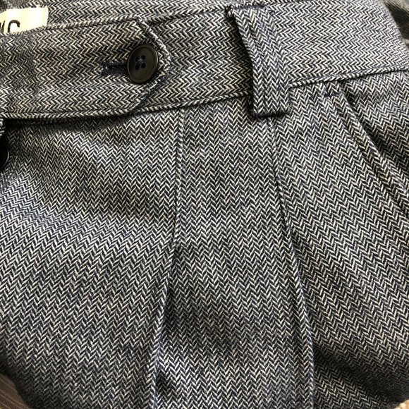 YMC You Must Create Annie Pleated Herringbone Tab, UK 10 / US 6 - Picture 4 of 10